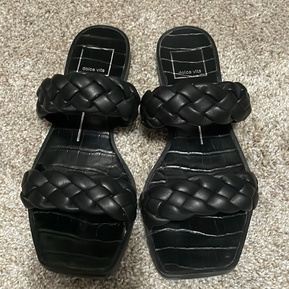 Braided sandals